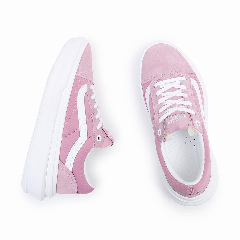 Tenis Vans Old Skool Overt CC Mujer Rosas | NAW089235