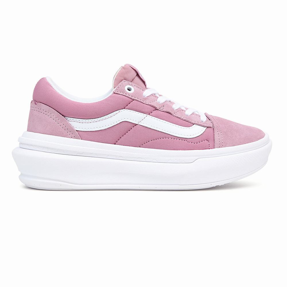 Tenis Vans Old Skool Overt CC Mujer Rosas | NAW089235