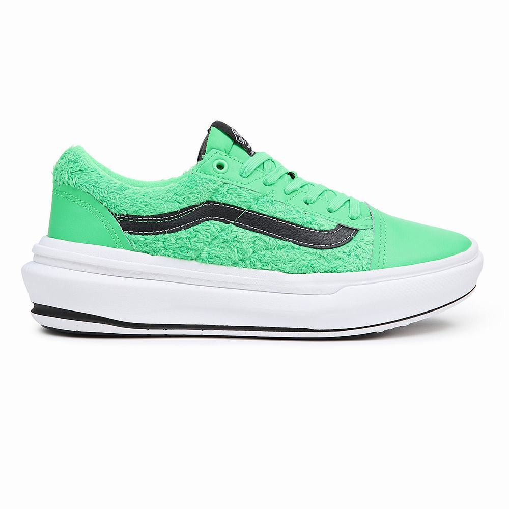 Tenis Vans Old Skool Overt CC Mujer Verde | PSV367240