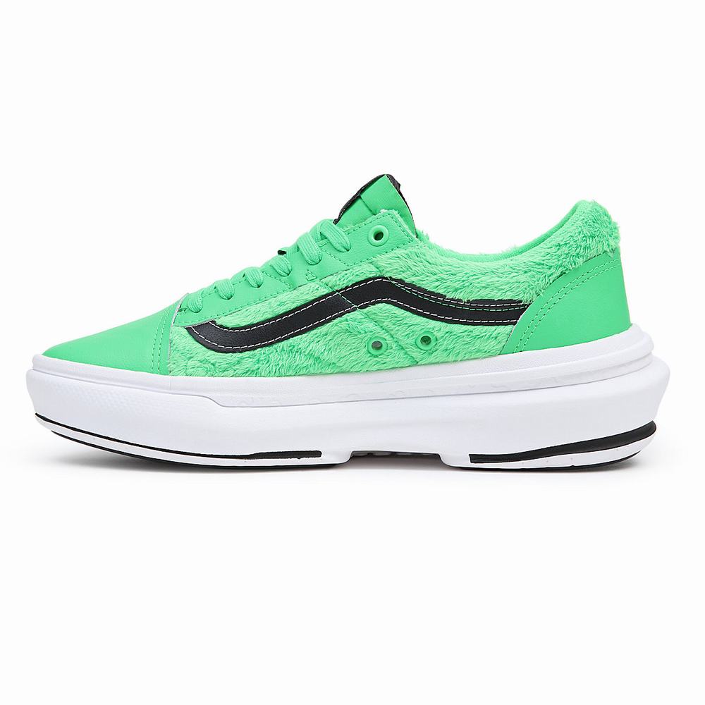 Tenis Vans Old Skool Overt CC Mujer Verde | PSV367240