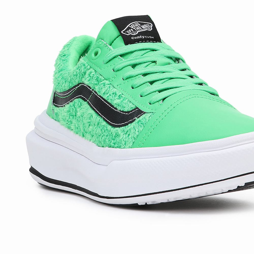 Tenis Vans Old Skool Overt CC Mujer Verde | PSV367240