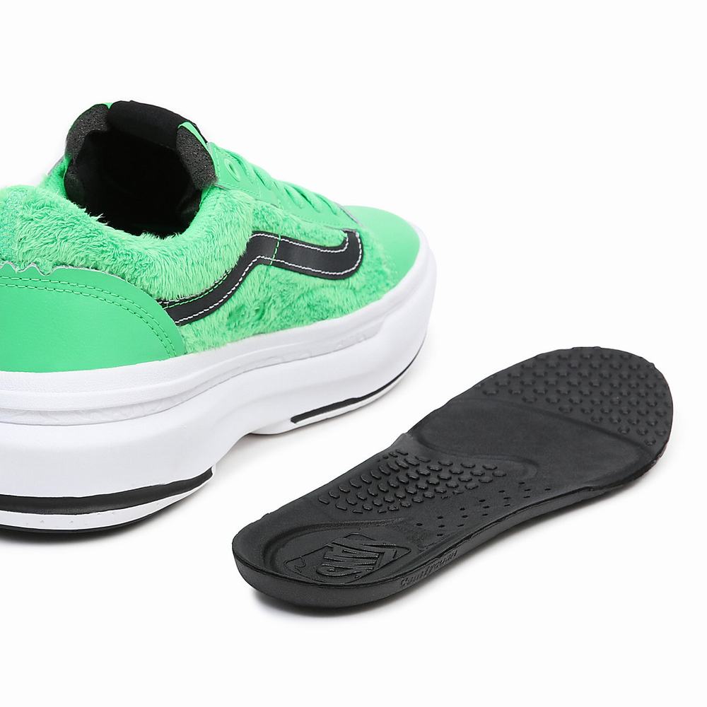 Tenis Vans Old Skool Overt CC Mujer Verde | PSV367240