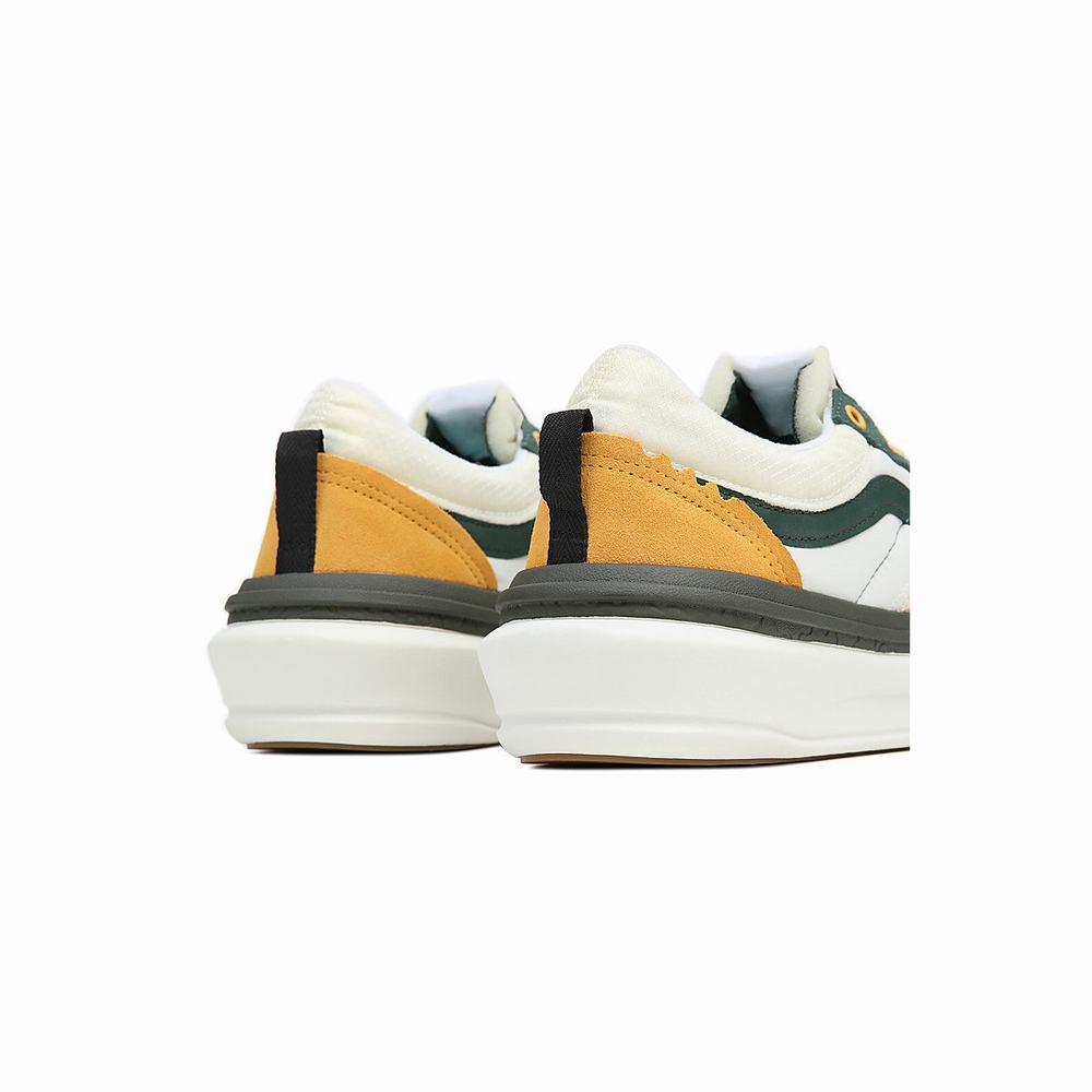 Tenis Vans Old Skool Overt Plus CC Hombre Verde/Blancas | IJE945807