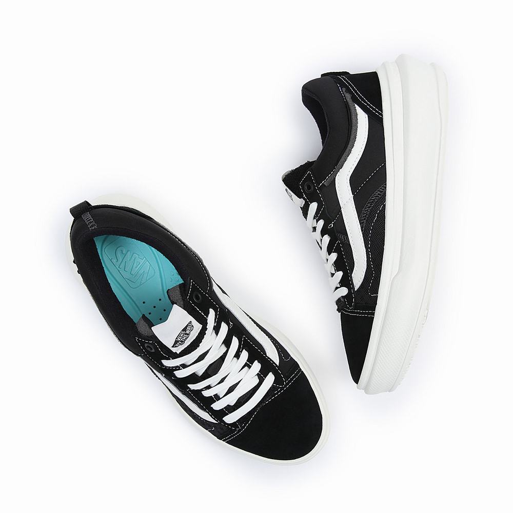 Tenis Vans Old Skool Overt Plus CC Hombre Negras | RJA536718