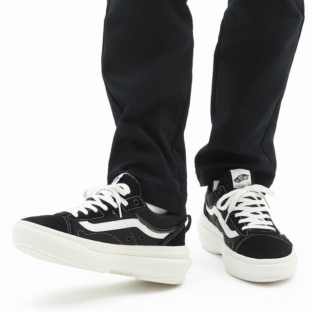 Tenis Vans Old Skool Overt Plus CC Hombre Negras | RJA536718