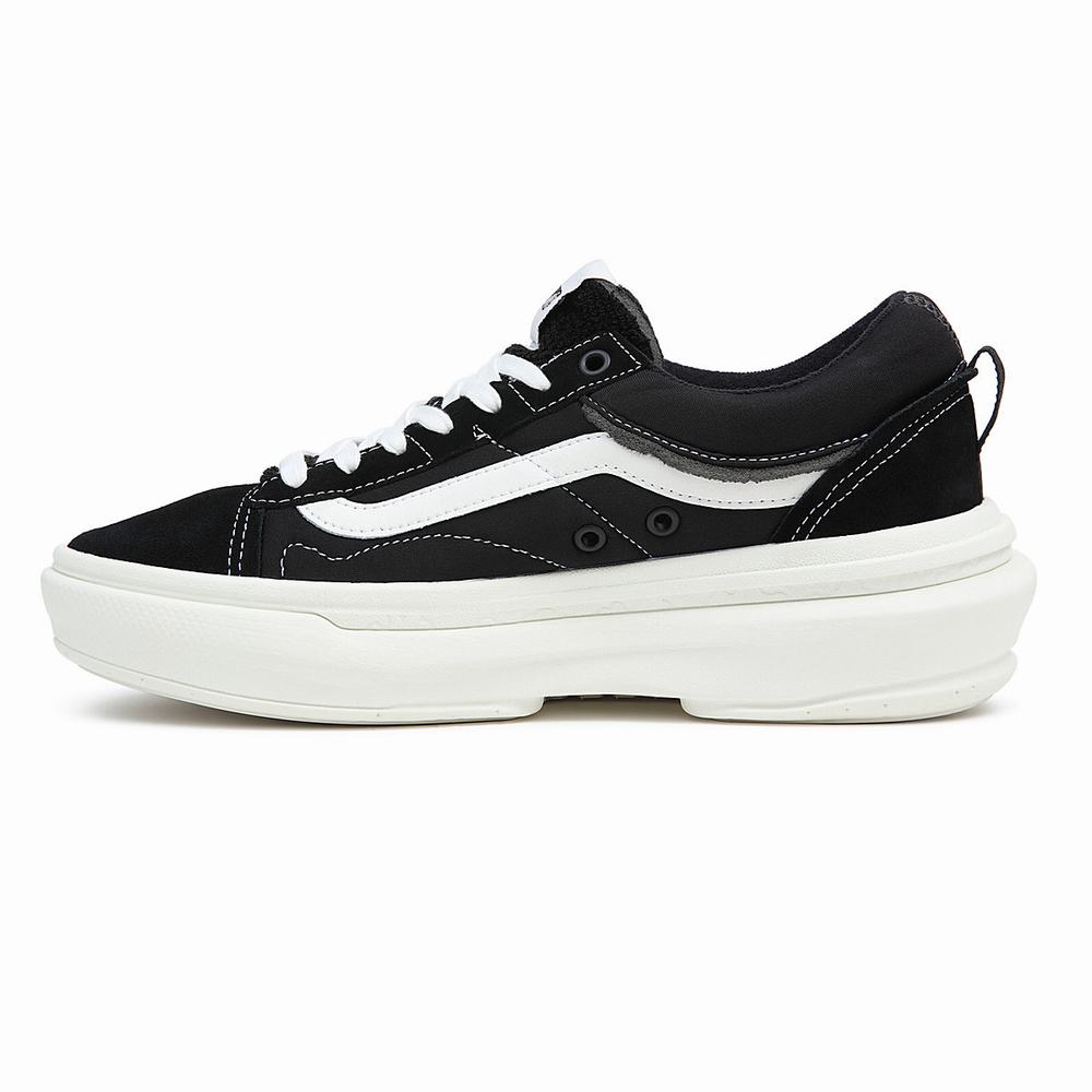 Tenis Vans Old Skool Overt Plus CC Hombre Negras | RJA536718