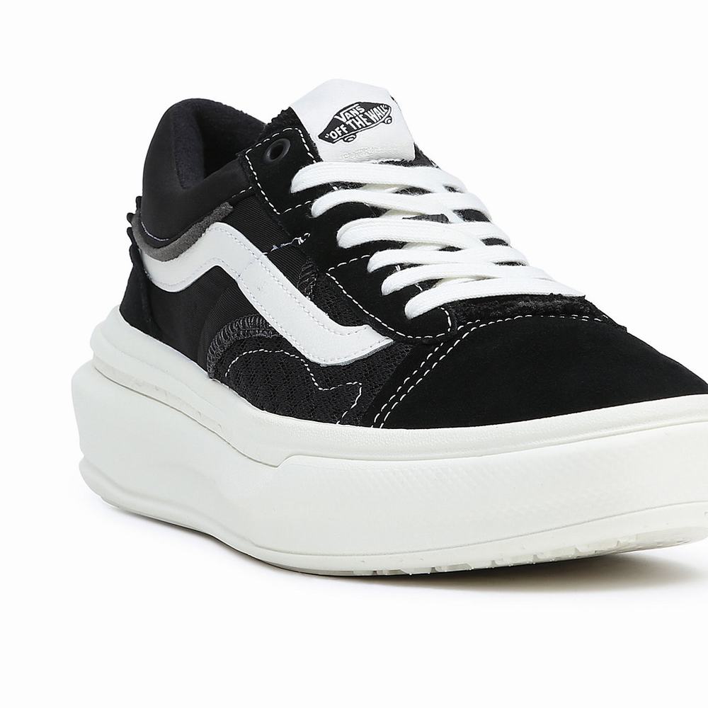 Tenis Vans Old Skool Overt Plus CC Hombre Negras | RJA536718