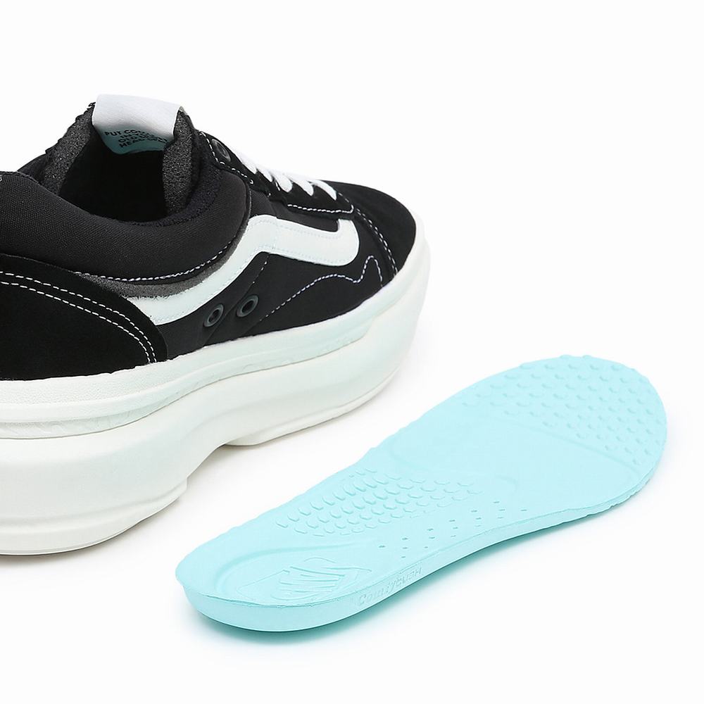 Tenis Vans Old Skool Overt Plus CC Hombre Negras | RJA536718