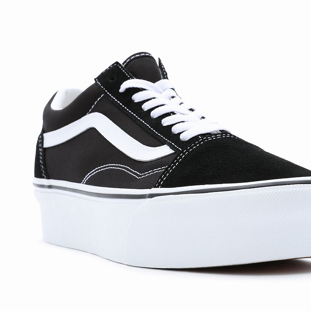 Tenis Vans Old Skool Stackform Hombre Negras | HOM872691