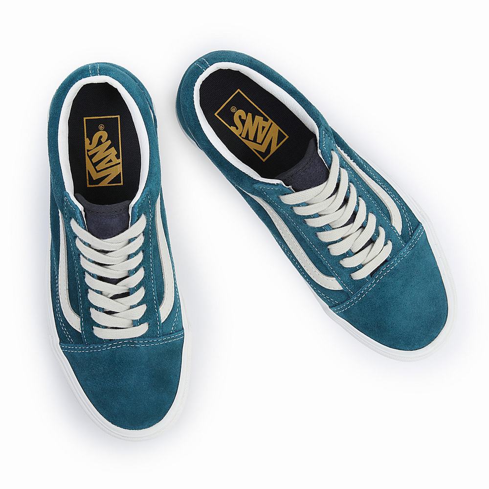 Tenis Vans Old Skool Stackform Mujer Azules | JRE924068