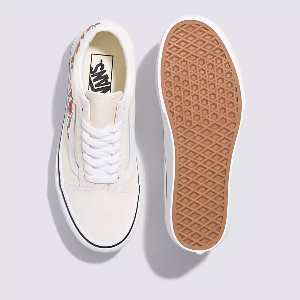 Tenis Vans Old Skool Stackform Mujer Beige | MDJ021489