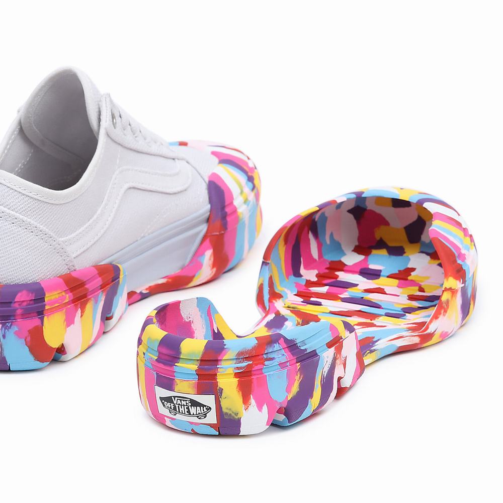 Tenis Vans Old Skool Tapered Modular Hombre Multicolor/Blancas | DCP429715