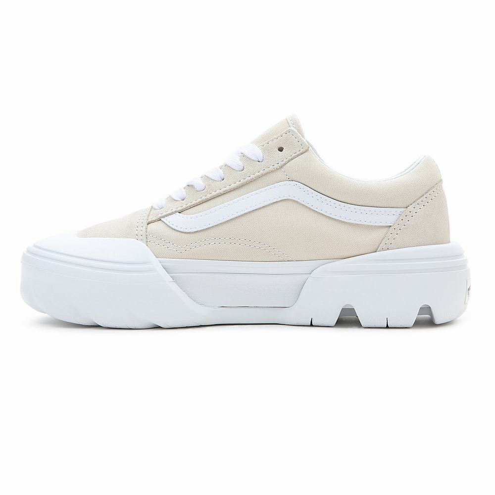 Tenis Vans Old Skool Tapered Modular Hombre Blancas | PKC043526