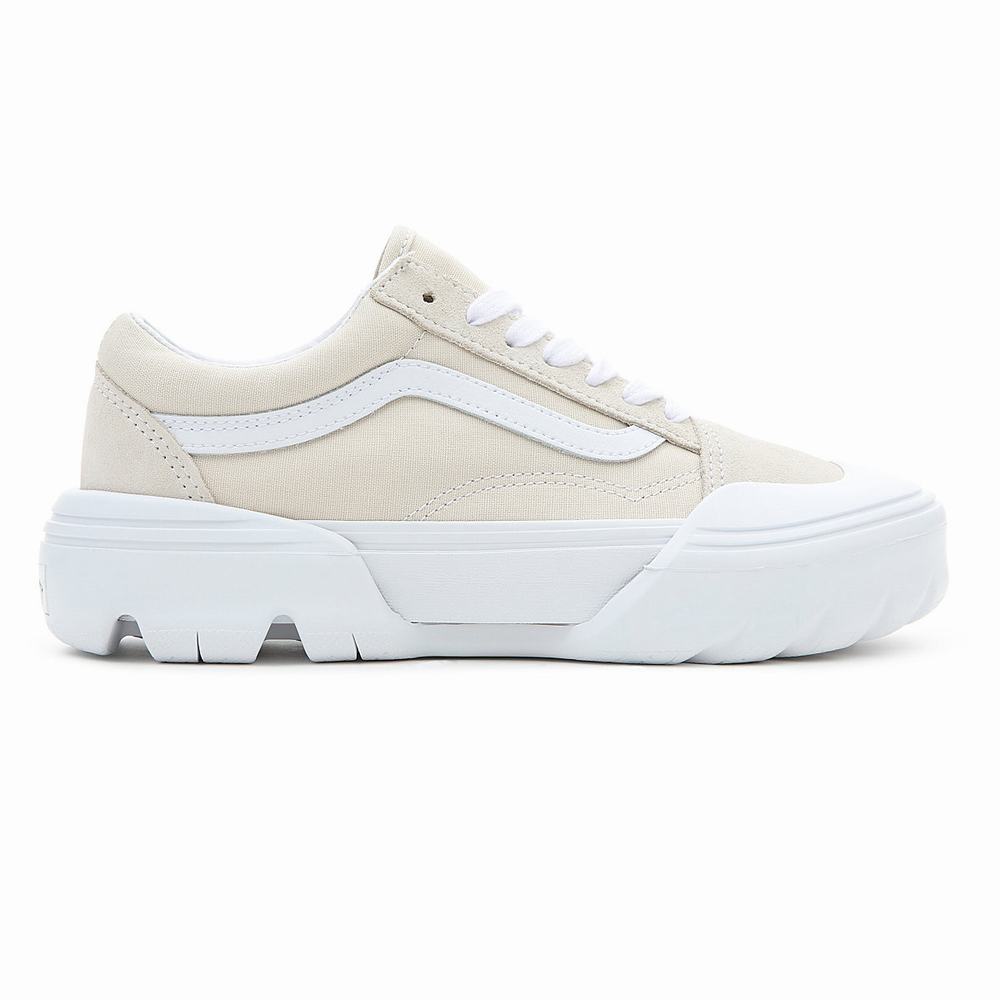 Tenis Vans Old Skool Tapered Modular Mujer Blancas | ZJX784125