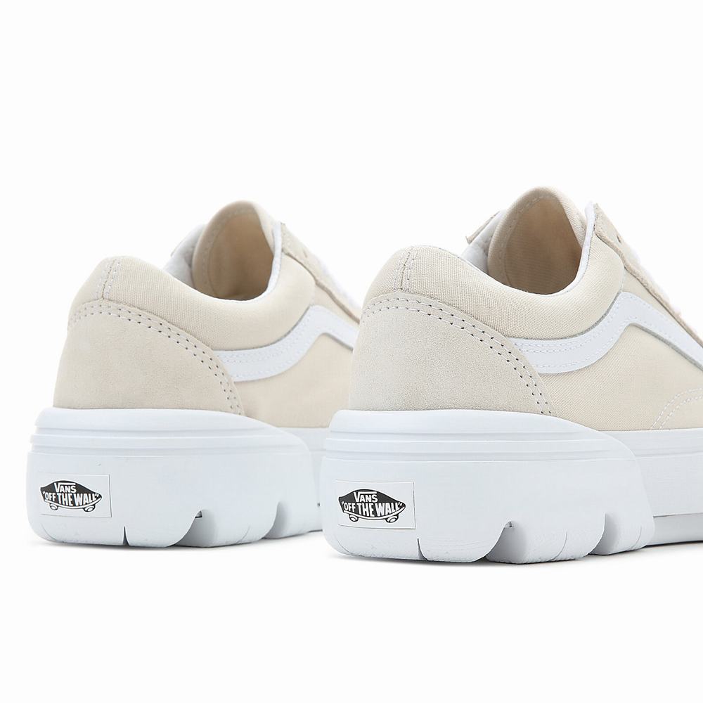 Tenis Vans Old Skool Tapered Modular Mujer Blancas | ZJX784125