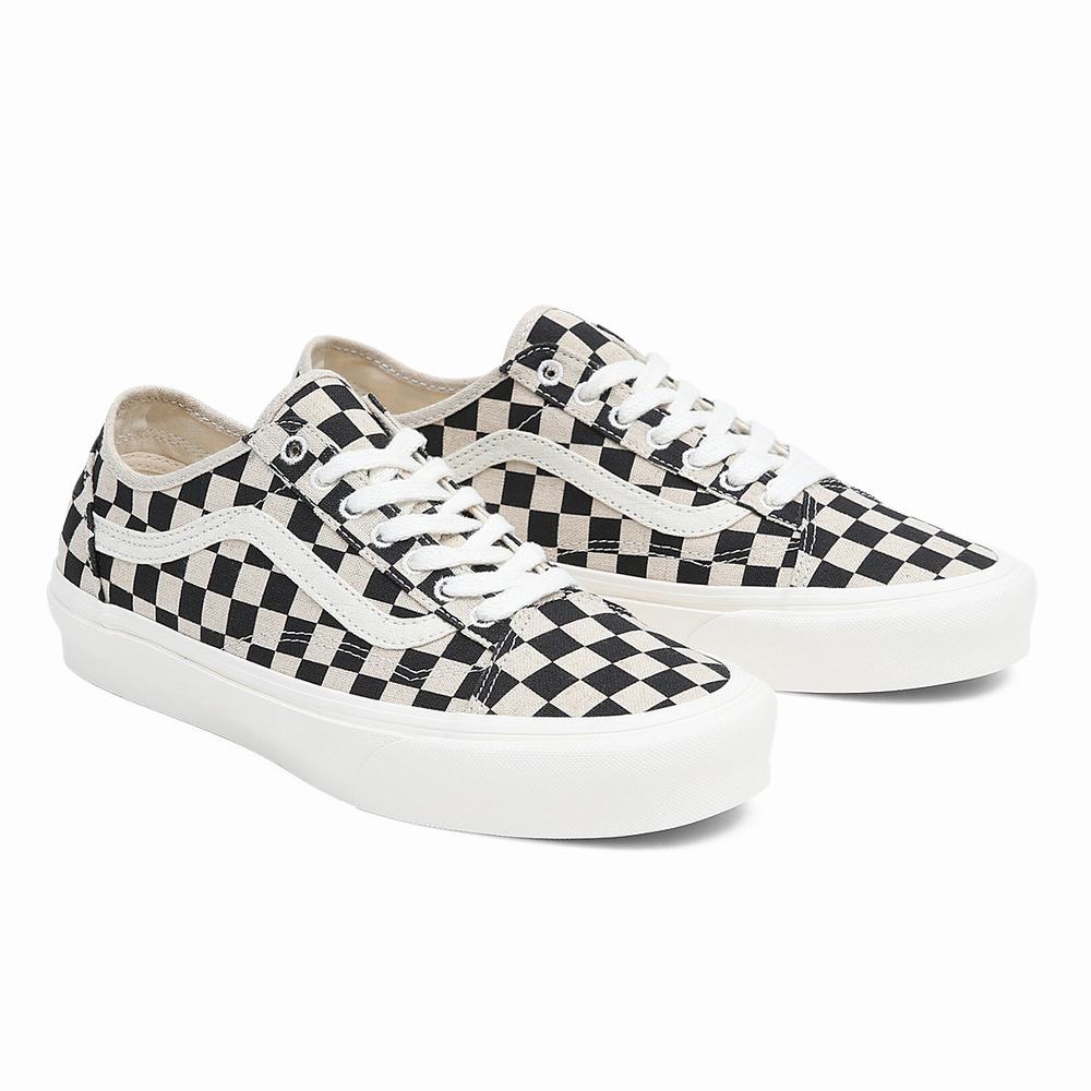 Tenis Vans Old Skool Tapered Mujer Negras/Blancas | UPD037129