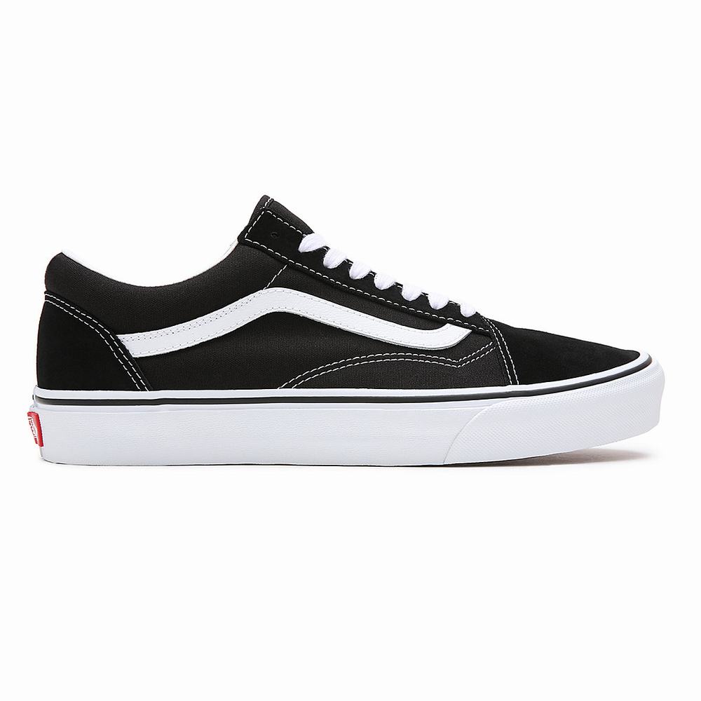 Tenis Vans Old Skool Wide Fit Hombre Negras | ZHU426397