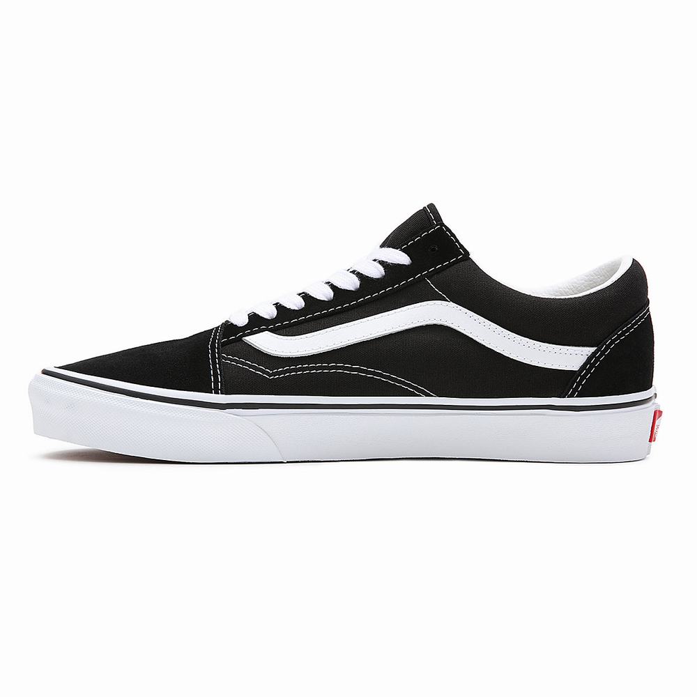 Tenis Vans Old Skool Wide Fit Hombre Negras | ZHU426397