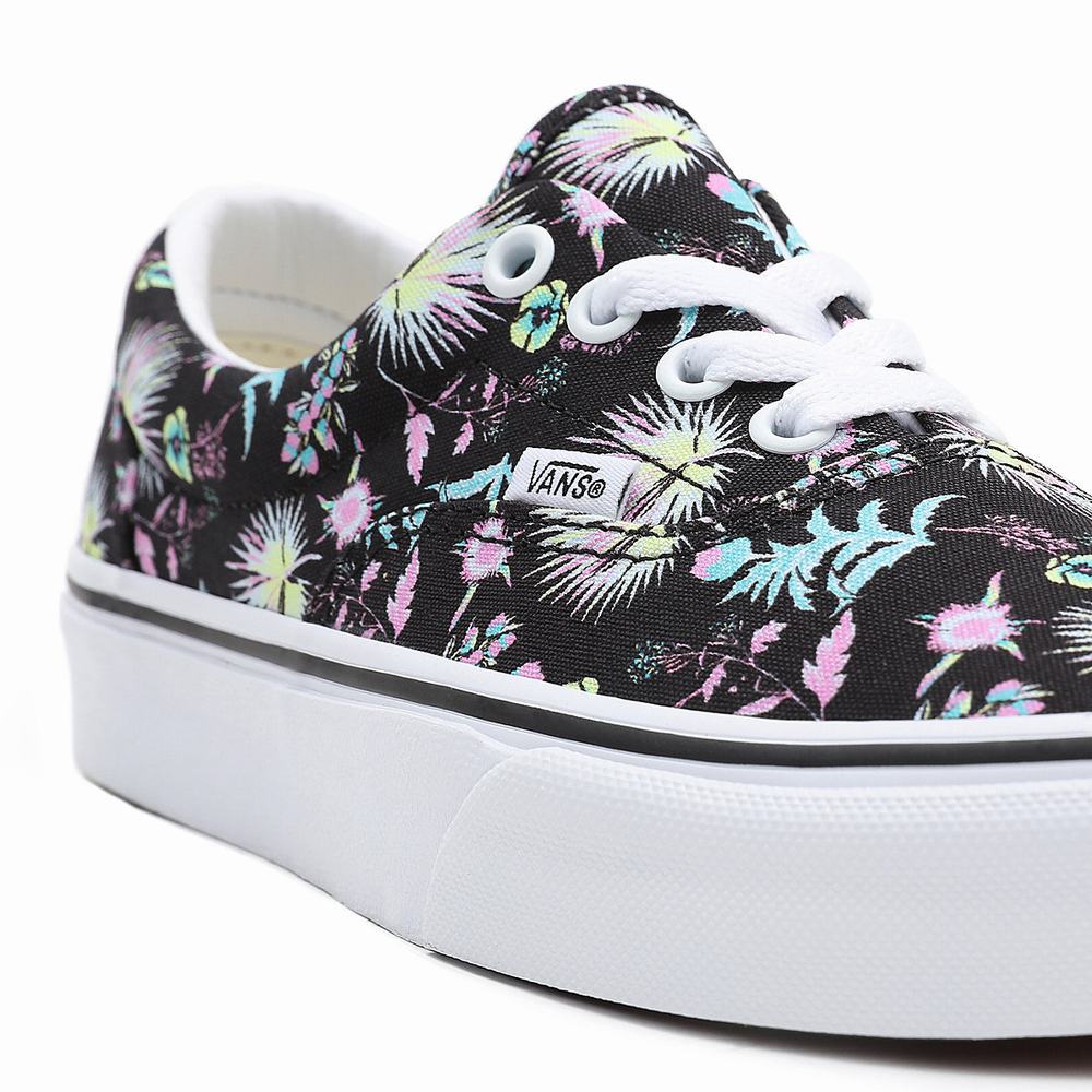 Tenis Vans Paradise Floral Era Mujer Negras | TBR239670