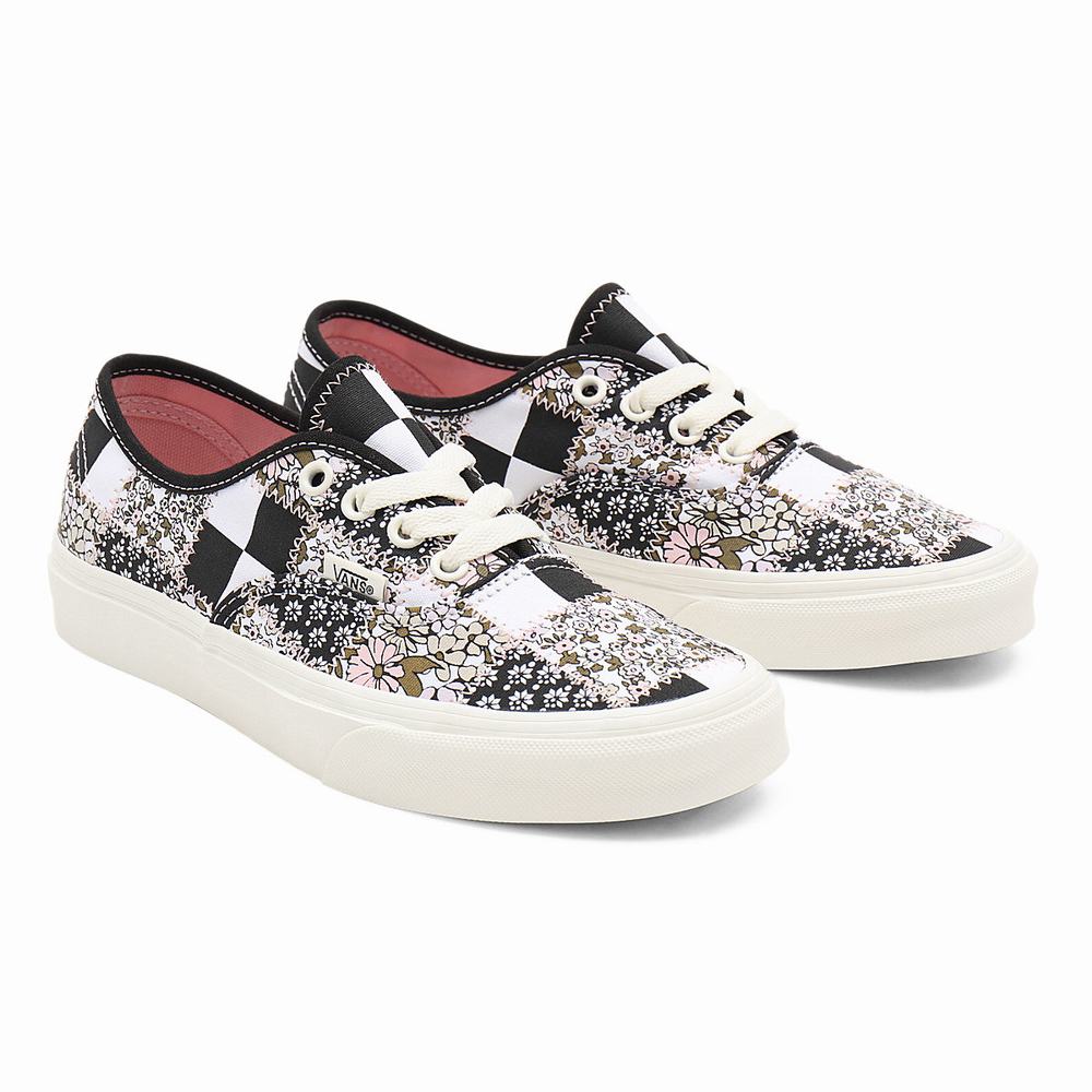 Tenis Vans Patchwork Floral Authentic Mujer Multicolor | XJW052379