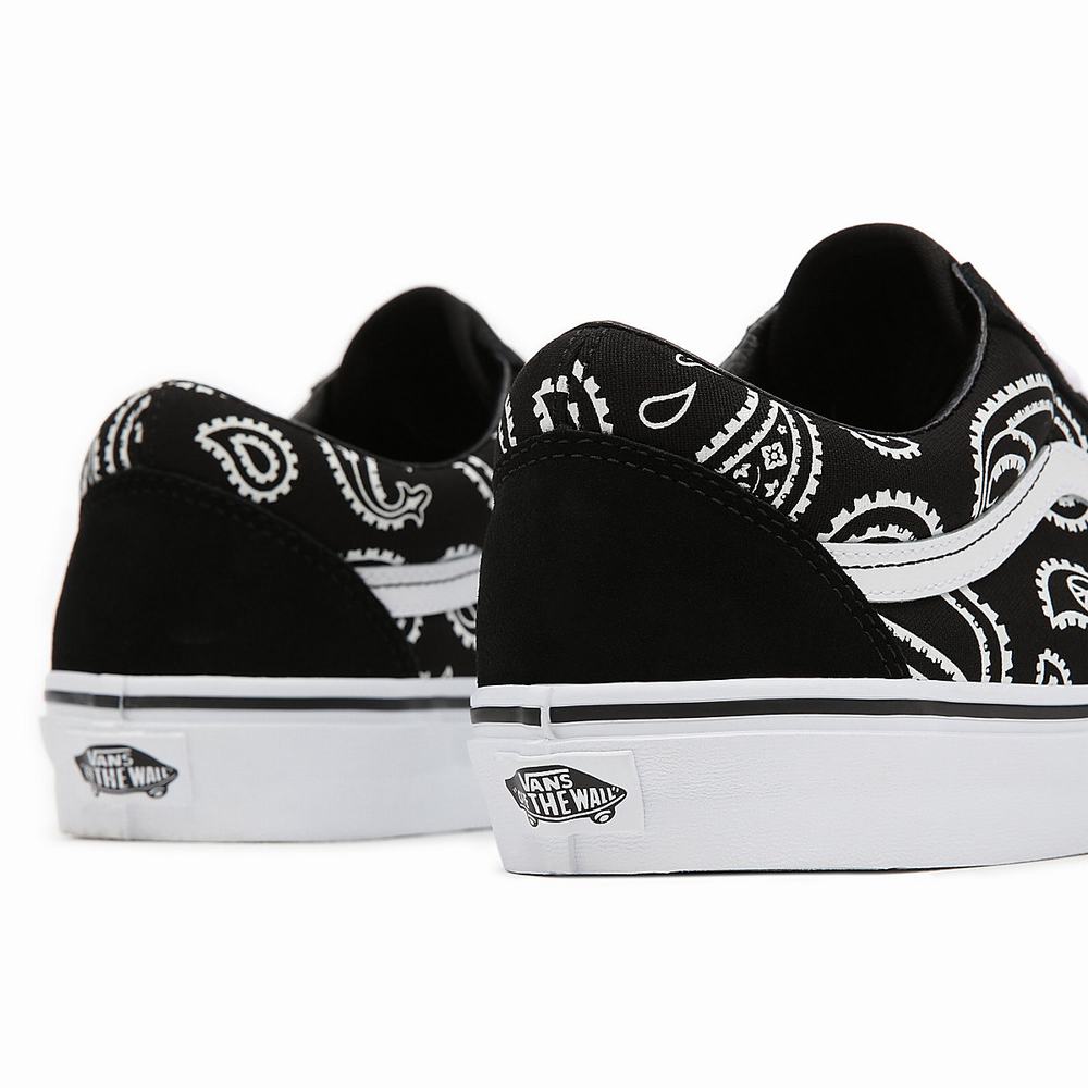 Tenis Vans Peace Paisley Old Skool Mujer Negras | LDW360712