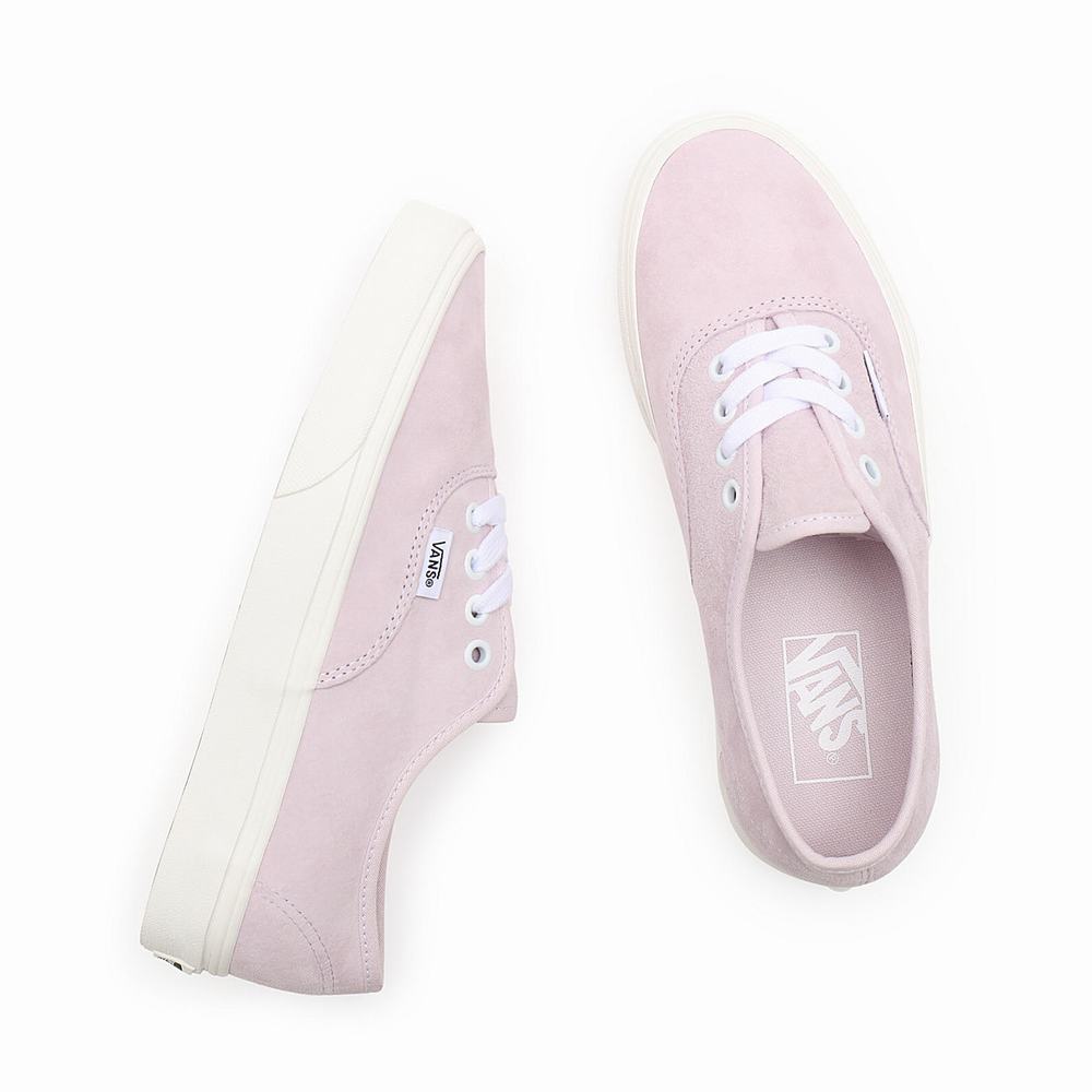 Tenis Vans Pig Suede Authentic Mujer Rosas | APB145036