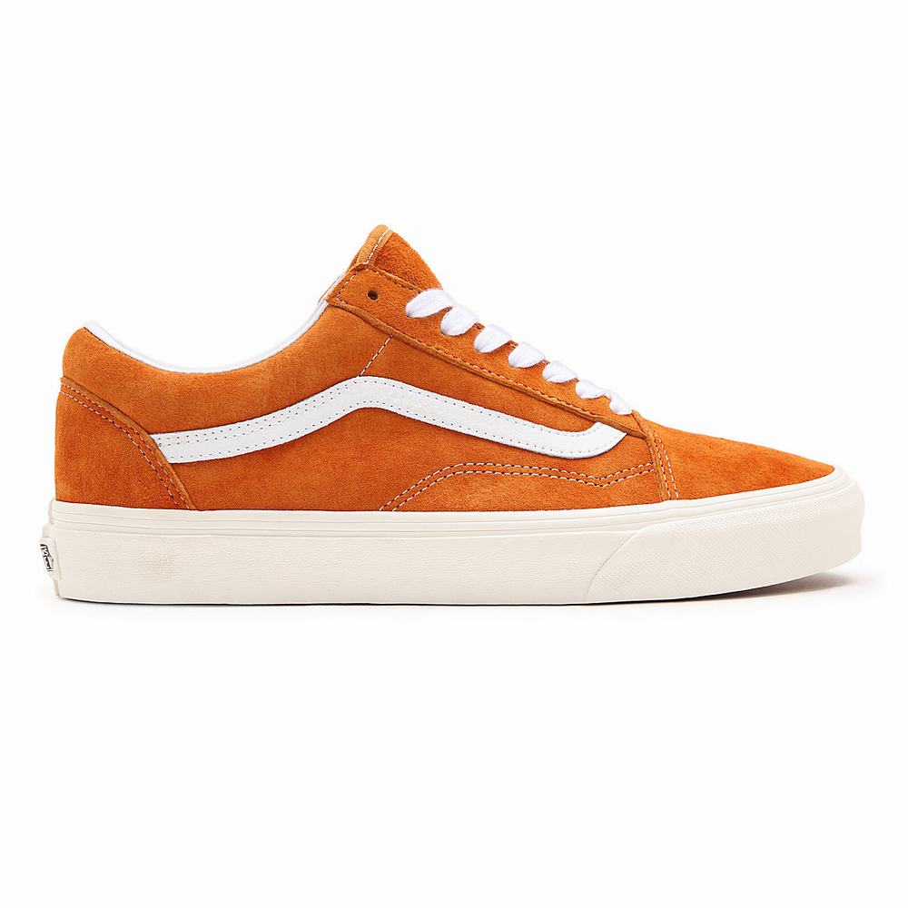 Tenis Vans Pig Suede Old Skool Hombre Naranjas | XCV231480