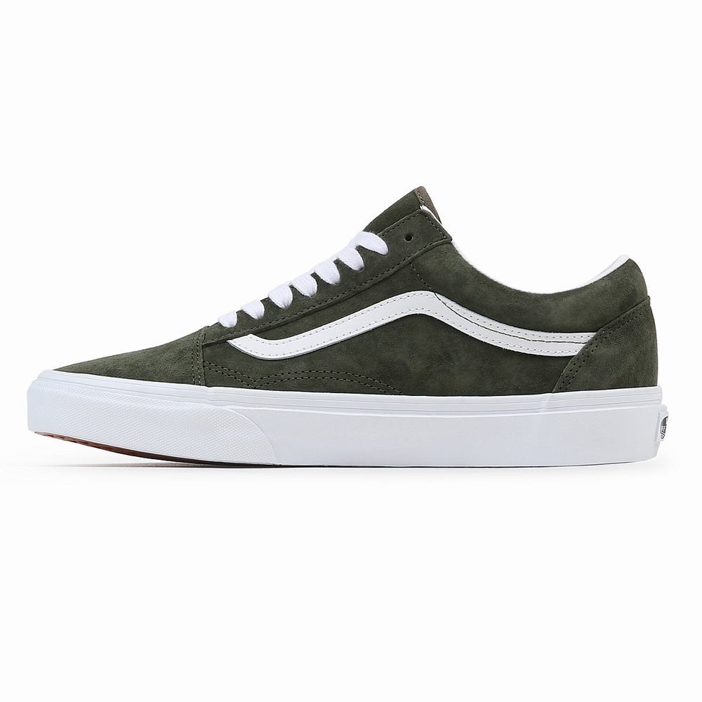 Tenis Vans Pig Suede Old Skool Hombre Verde | HLM103429