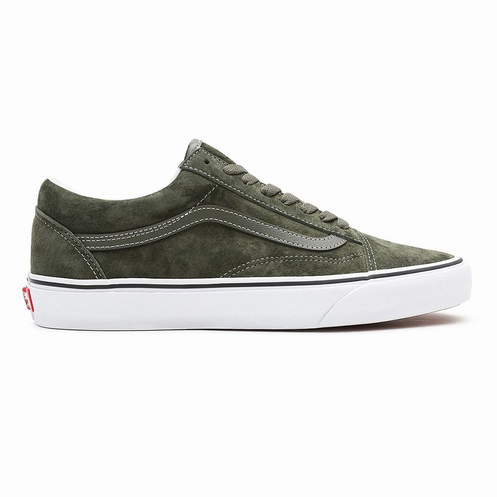 Tenis Vans Pig Suede Old Skool Hombre Verde | RLW019374