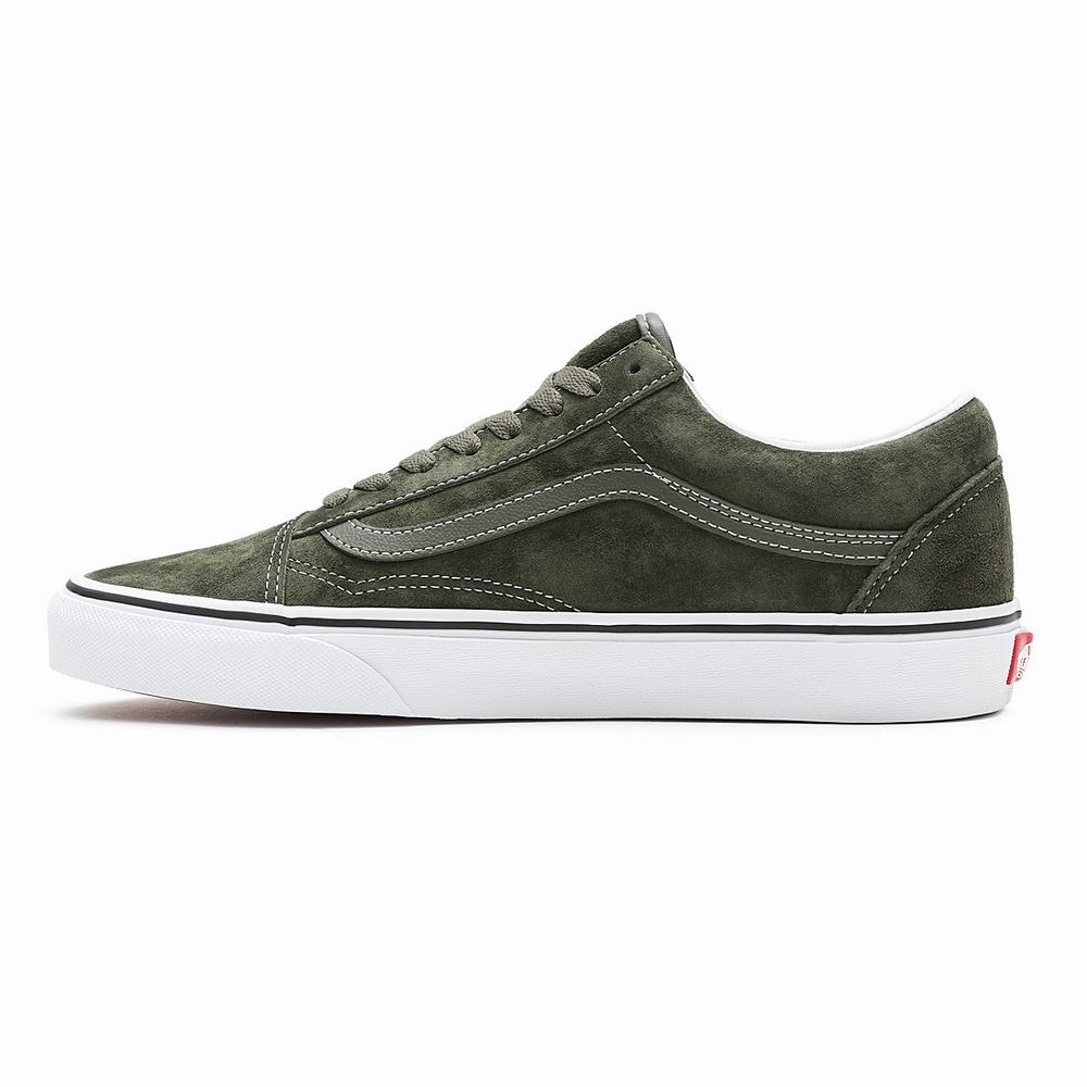 Tenis Vans Pig Suede Old Skool Hombre Verde | RLW019374