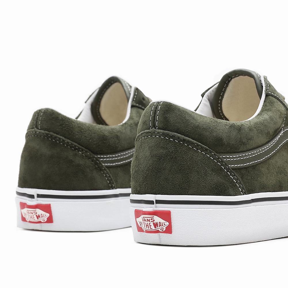 Tenis Vans Pig Suede Old Skool Hombre Verde | RLW019374