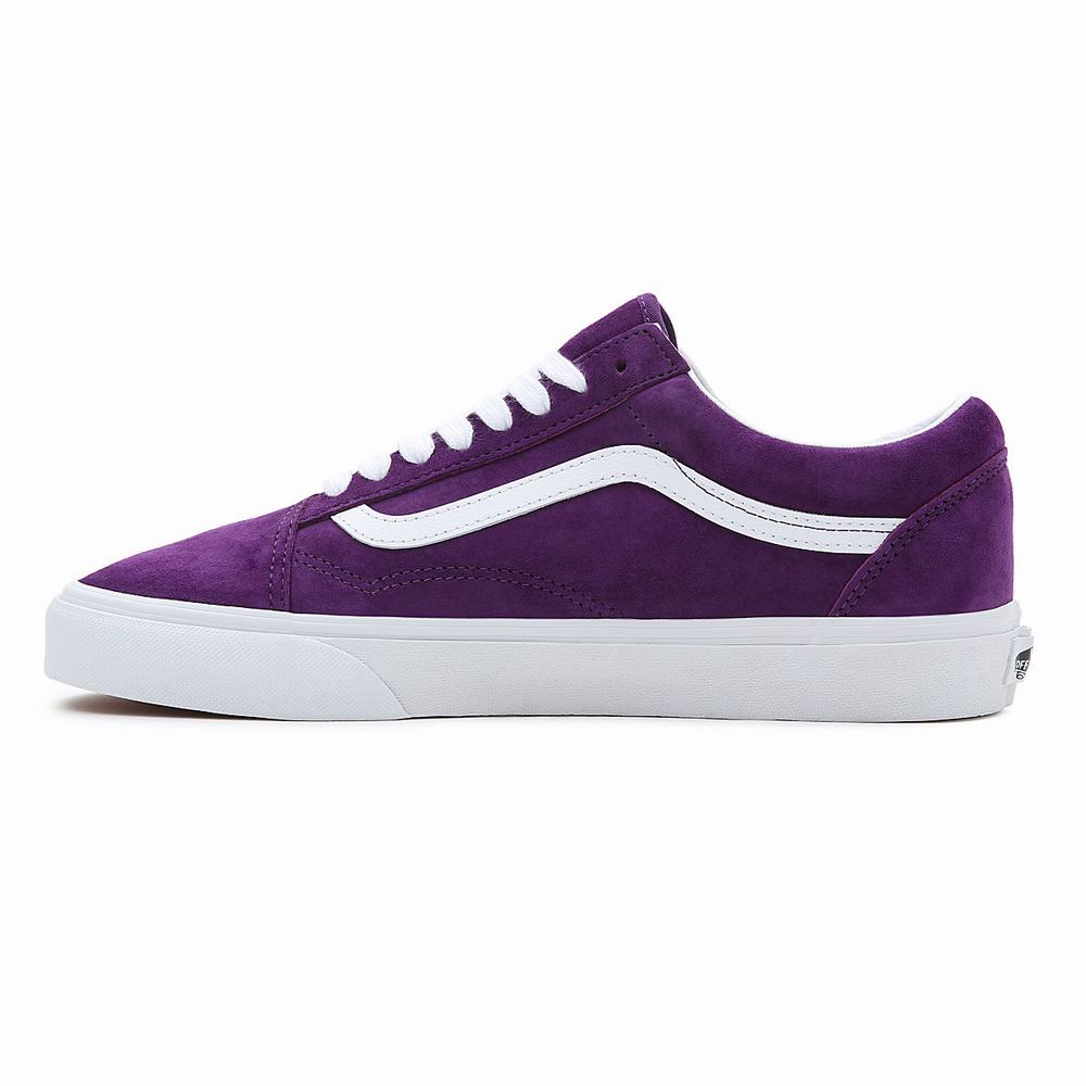 Tenis Vans Pig Suede Old Skool Mujer Moradas | BQN651023