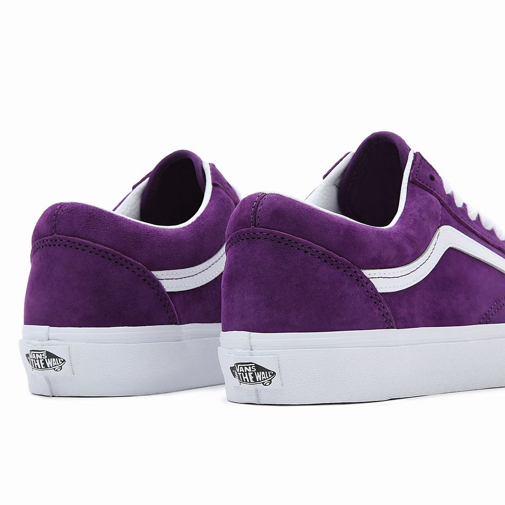 Tenis Vans Pig Suede Old Skool Mujer Moradas | BQN651023