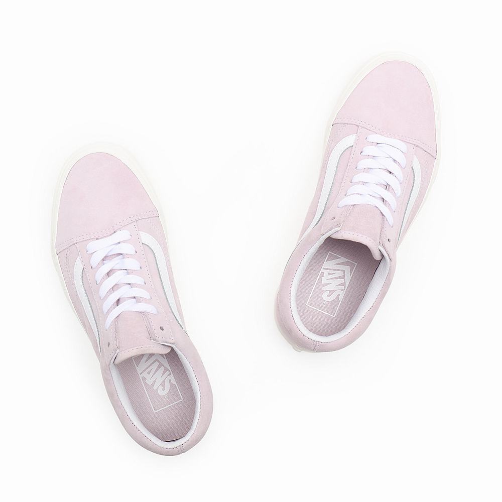 Tenis Vans Pig Suede Old Skool Mujer Rosas | BVX567193