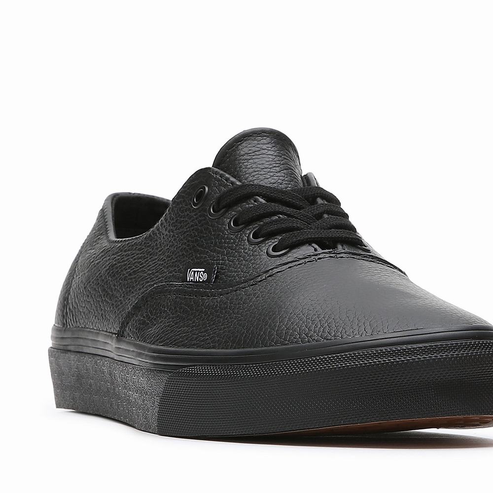 Tenis Vans Premium Leather Authentic Decon Mujer Negras | AGF742309