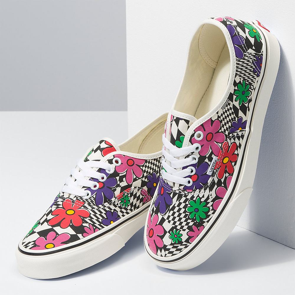 Tenis Vans Printed Authentic Hombre Multicolor | CIY718265