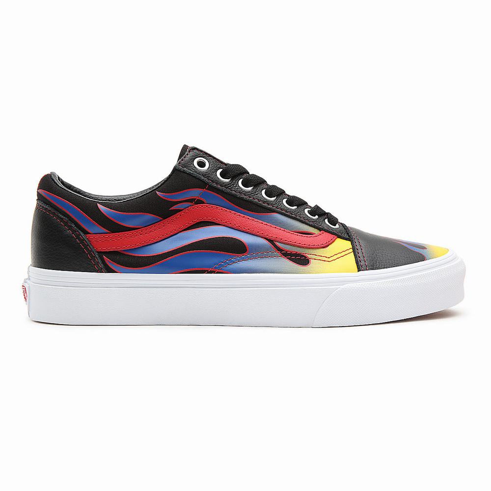 Tenis Vans Racer Old Skool Mujer Negras | AXT432581