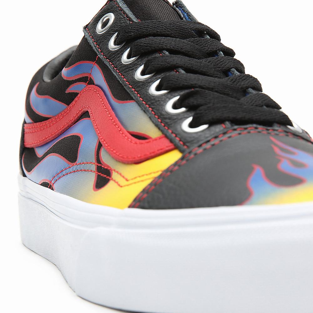 Tenis Vans Racer Old Skool Mujer Negras | AXT432581