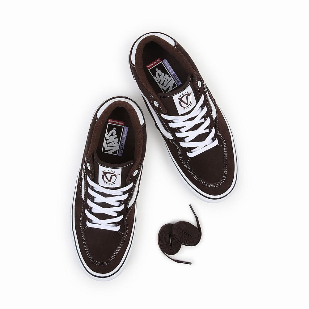 Tenis Vans Rowan Hombre Marrones | GZJ043851