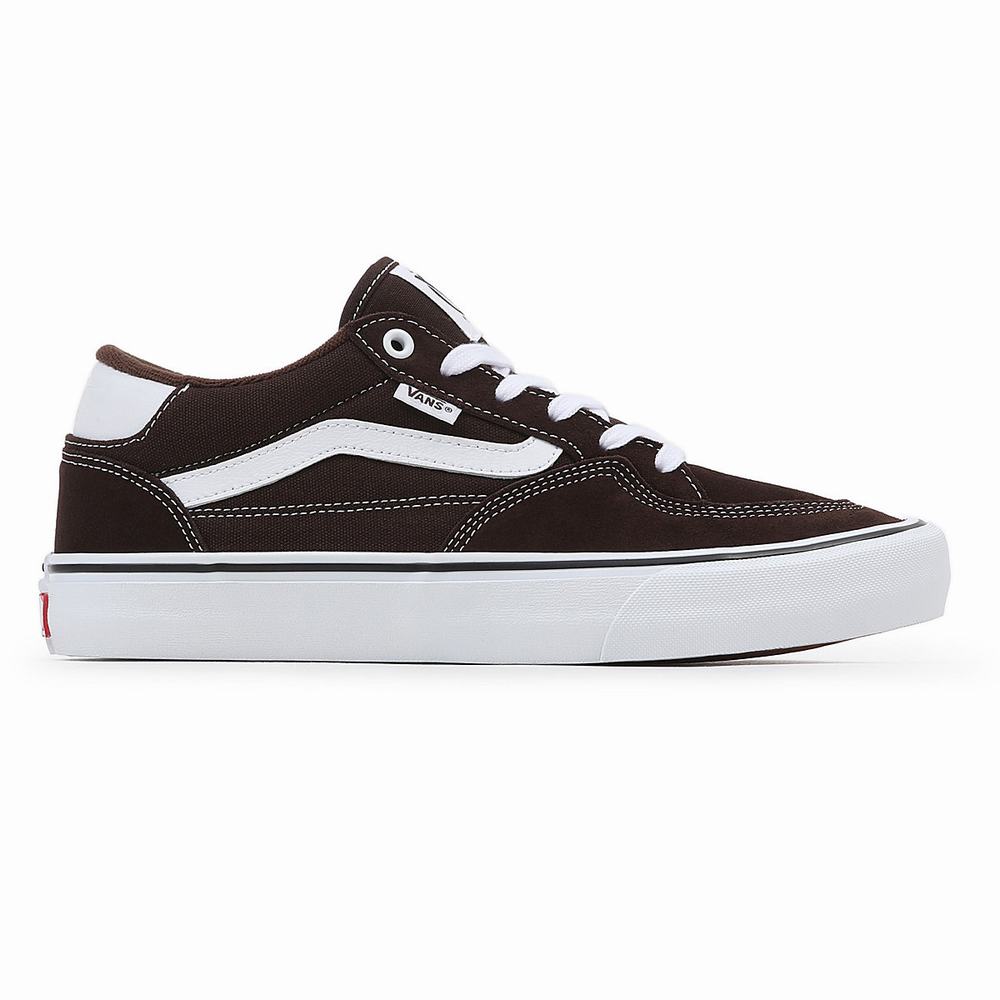 Tenis Vans Rowan Hombre Marrones | GZJ043851