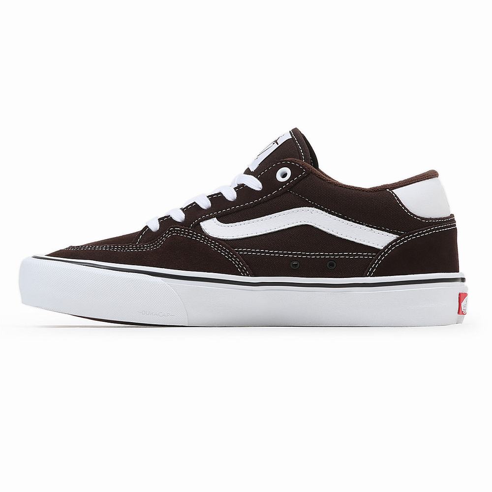 Tenis Vans Rowan Hombre Marrones | GZJ043851