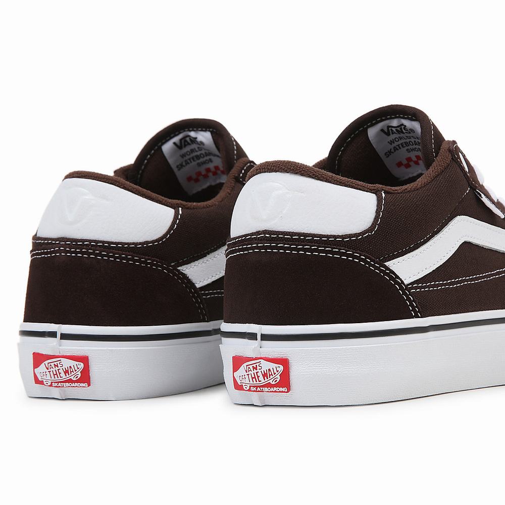 Tenis Vans Rowan Hombre Marrones | GZJ043851