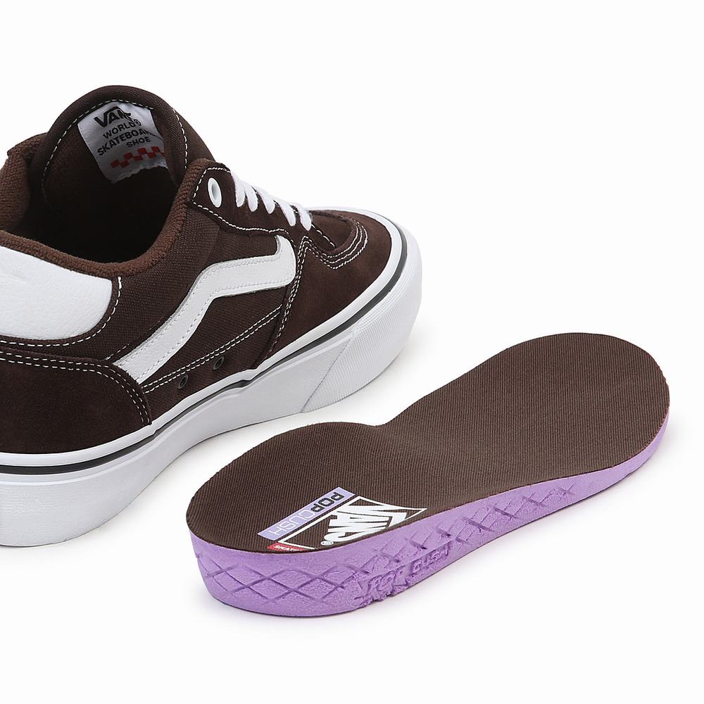 Tenis Vans Rowan Hombre Marrones | GZJ043851