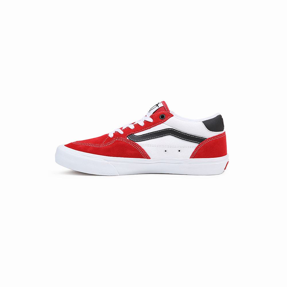 Tenis Vans Rowan Hombre Negras/Blancas | MJU542796