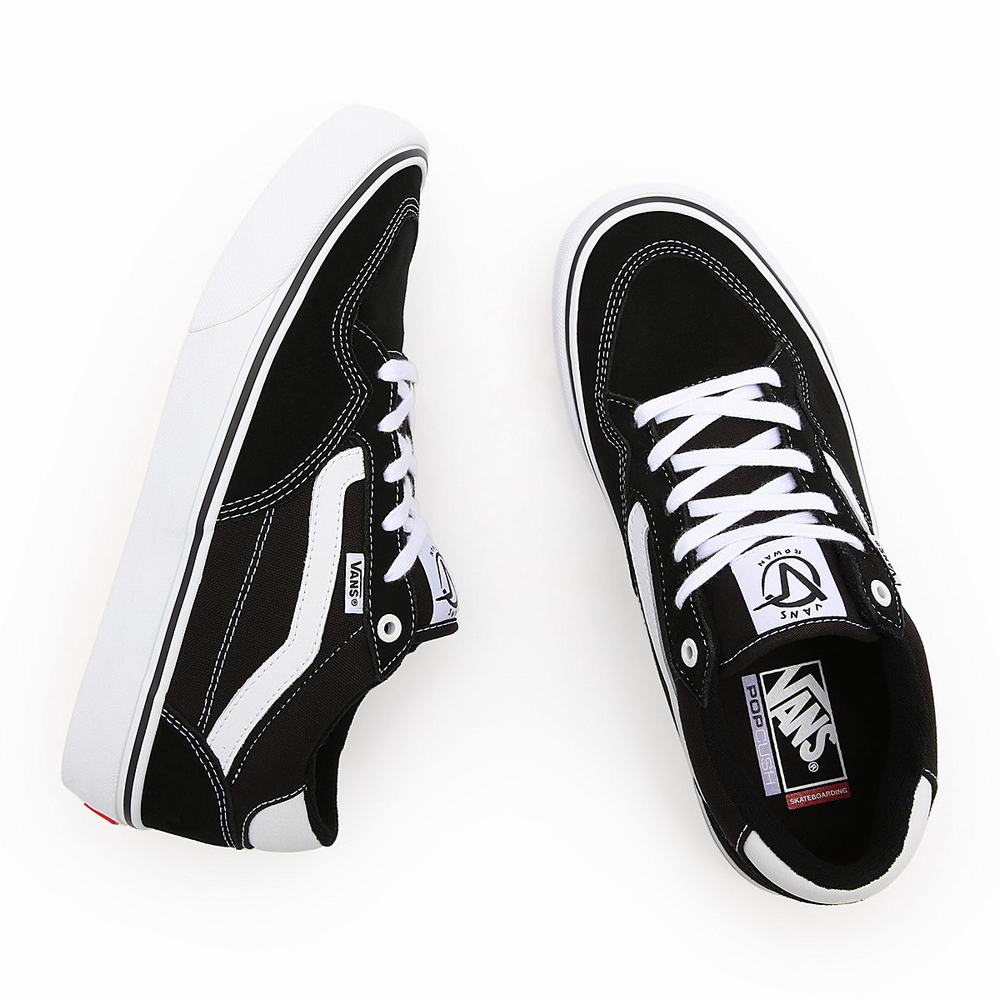 Tenis Vans Rowan Hombre Negras | XGY578142