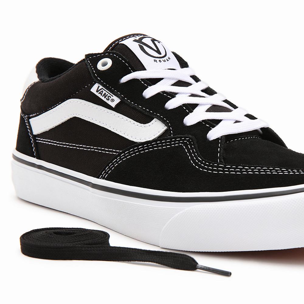 Tenis Vans Rowan Hombre Negras | XGY578142