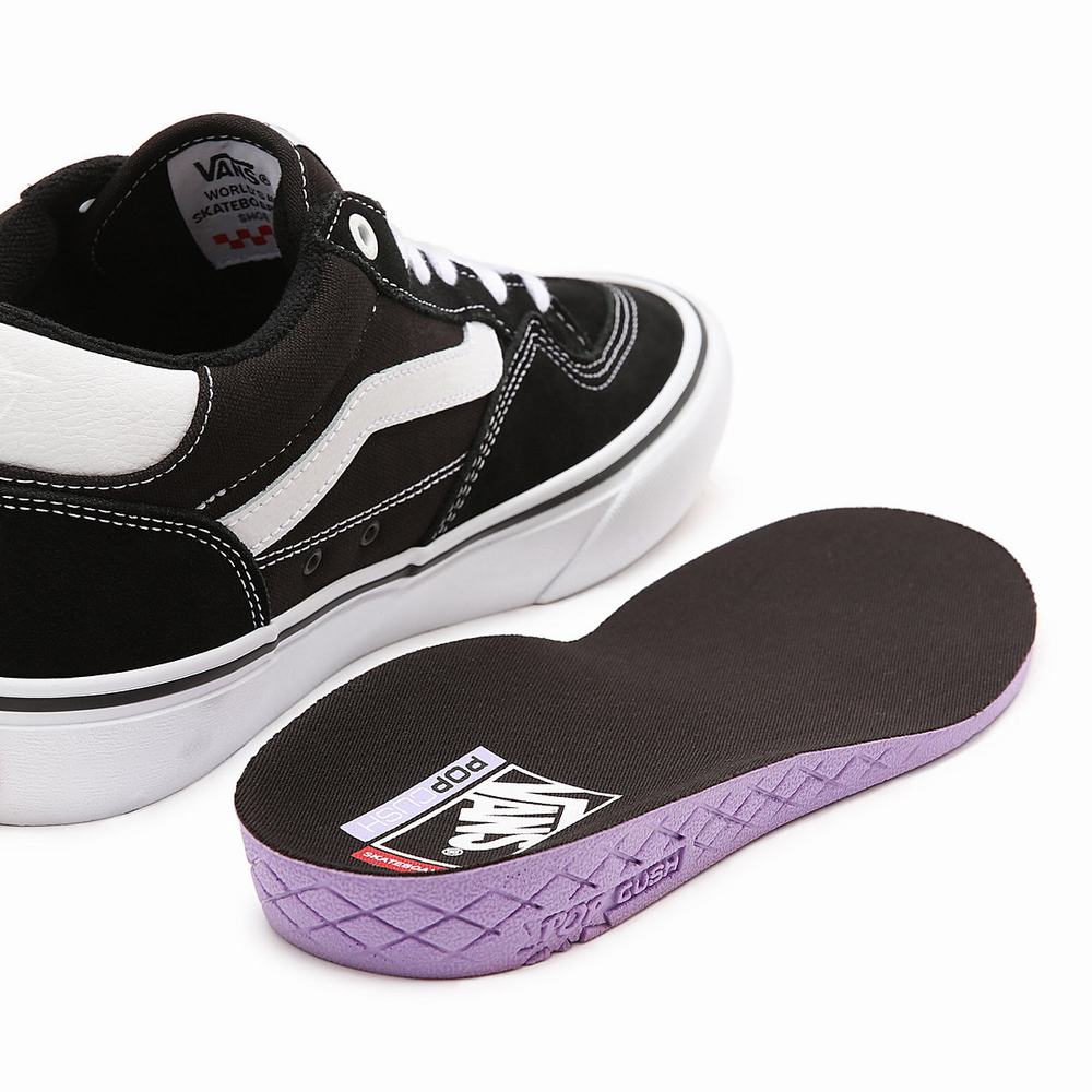 Tenis Vans Rowan Hombre Negras | XGY578142