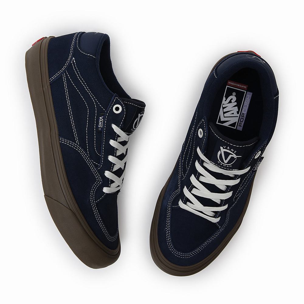 Tenis Vans Rowan Mujer Azules | HMI428510