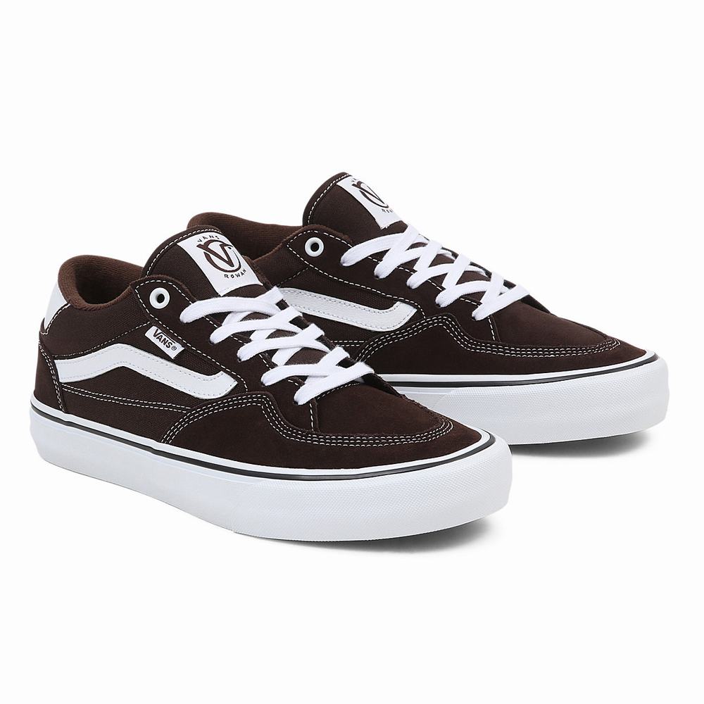 Tenis Vans Rowan Mujer Marrones | LRD879530