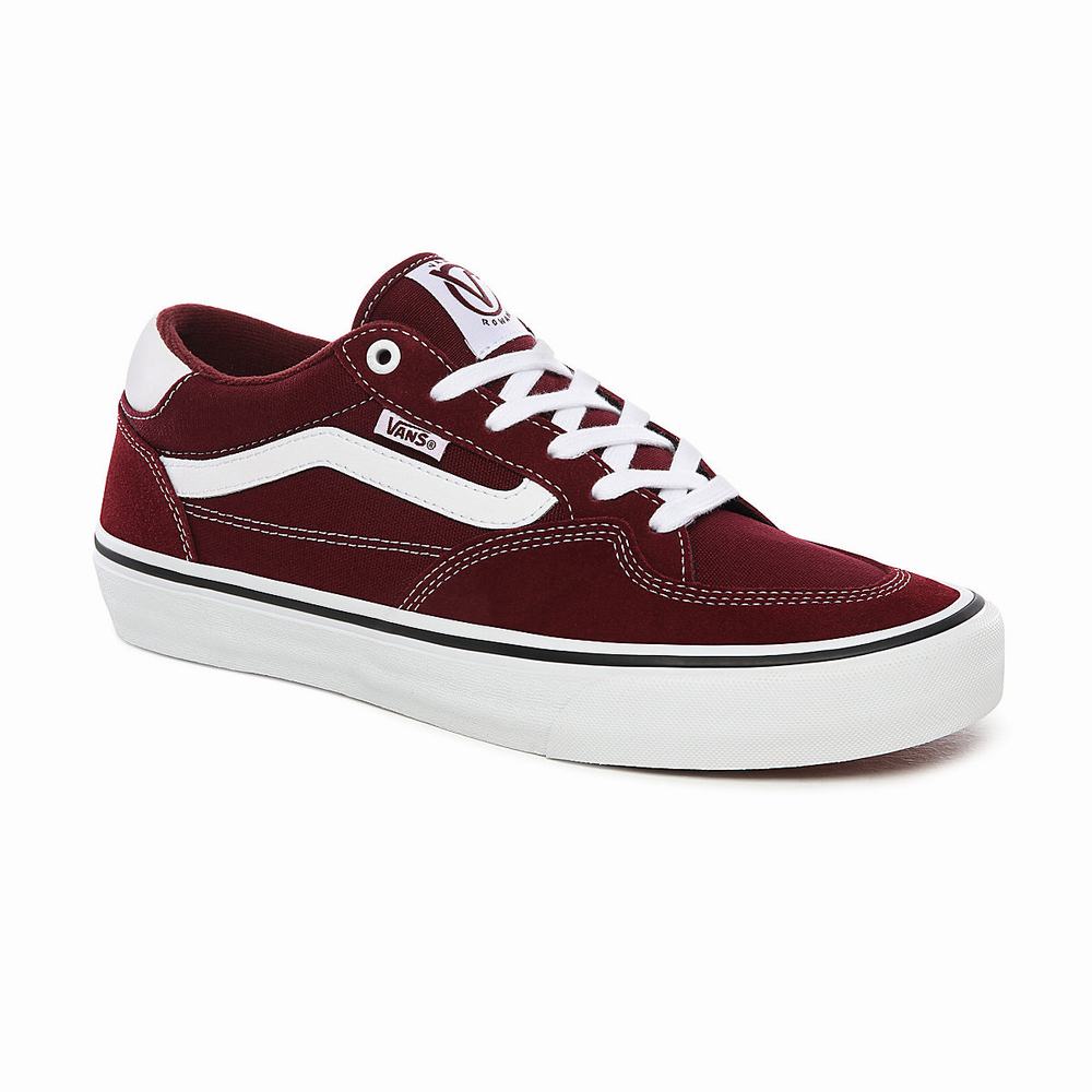 Tenis Vans Rowan Pro Hombre Rojas | GAZ410786